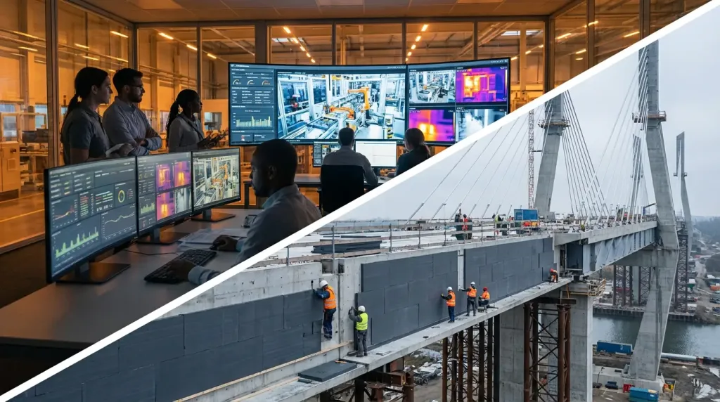 Контроль процесса и утепление инфраструктуры