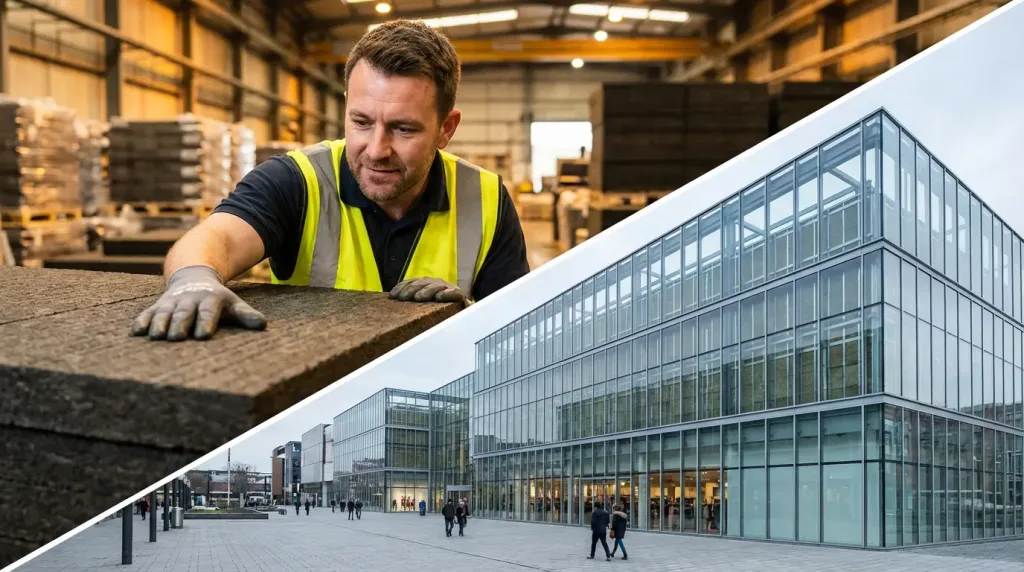 Контроль качества и утепление торгового центра